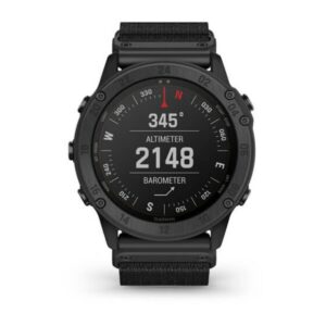 Garmin Tactix Charlie Sapphire Edition Black Dlc Titanium Bezel With Black Band