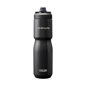 Podium® Steel 22oz Bike Bottle, Black