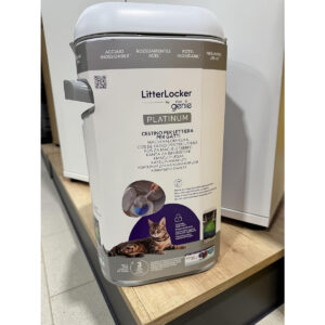 NEW Litter Genie Platinum pail avec 1 recharge Easy Roll 3 mois