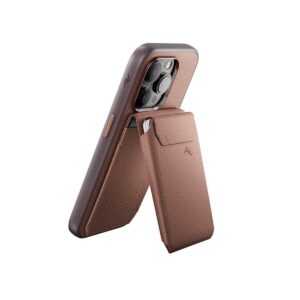 Mobile Wallet Stand - Redwood
