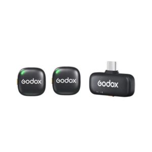 Godox 2.4GHz Dual cube Wireless Microphone System