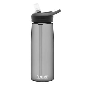 Camelbak Eddy+ 25oz Water Bottle – Charcoal | BPA-Free Leak-Proof Bottle