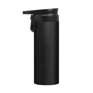 CamelBak Forge Flow 16 oz Insulated Stainless Steel Travel Mug – Leak-Proof, Black