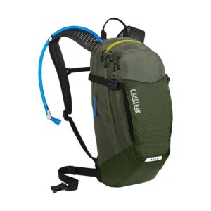 Camelbak M.U.L.E.® 12 Hydration Pack 100 oz – Durable Mountain Bike Backpack, Dusty Olive