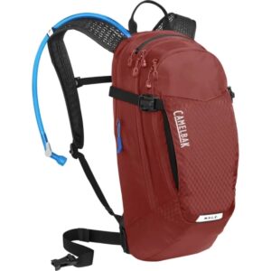 Camelbak M.U.L.E. 12 Hydration Pack – 100oz Water Reservoir, Fired Brick/Black