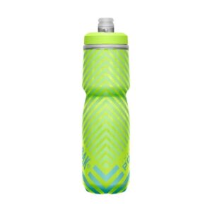 Camelbak Podium® Chill™ 24oz Insulated Bike Bottle – Lime/Blue Stripe