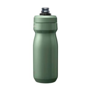 Camelbak Podium® Steel 18oz Bike Bottle – Insulated Stainless Steel Cycling Bottle (Moss)