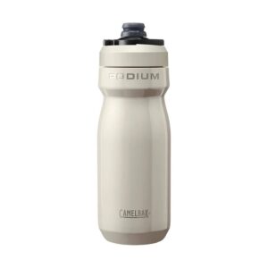 Camelbak Podium® Steel 18oz Bike Bottle – Insulated Stainless Steel Cycling Bottle (Stone)