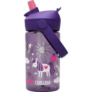 Camelbak Thrive Flip Straw Kids 14oz Water Bottle – Unicorn Party Design