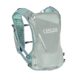 Camelbak Zephyr™ Pro Hydration Vest 34 oz with Quick Stow™ Bottle – Pigeon / Blue Surf
