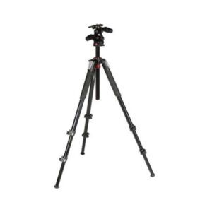 Manfrotto MT055XPRO3-3W Aluminum Tripod with 3-Way Pan/Tilt Head