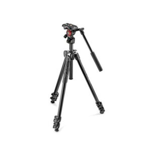 Manfrotto 290 Light Alu Tripod with Befree Live Fluid Video Head