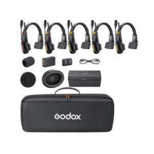 Godox SkyTalk Air 5S 5-Person Full-Duplex Wireless Intercom Headset System (2.4 GHz)