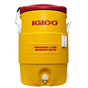 Igloo 400 Series 5 Gallon Water Cooler Jug - Yellow/White/Red