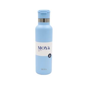 Black Sea 700ml Stainless Steel Water Bottles Spout