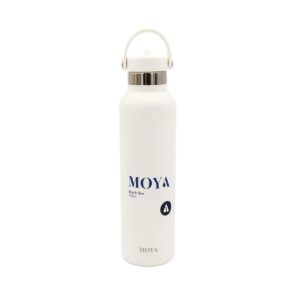 Black Sea 700ml Stainless Steel Water Bottles Straw