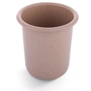 Barebones Rolled Enamelware Cup Dusty Rose