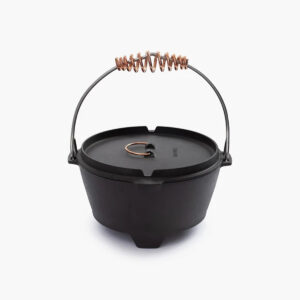 Barebones Polished Cast Iron Dutch Oven 4qt