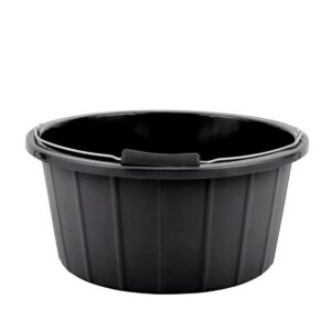 Red Gorilla Premium Shallow Bucket - Black