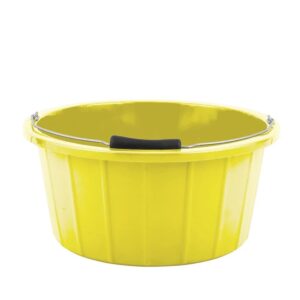Red Gorilla Premium Shallow Bucket - Yellow
