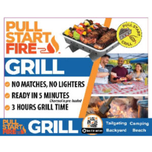 Pull Start Fire - GRILL Single Unit - PDQ