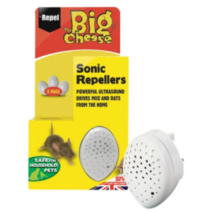 The Big Cheese Ultrasonic Rodent Repeller Set (3 Pack)