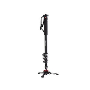 Manfrotto XPRO aluminium 4 section fluid video monopod, FLUIDTECH base (MVMXPROA4)