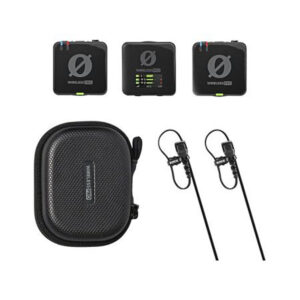 RODE Wireless PRO 2-Person Clip-On Wireless Microphone System/Recorder with Lavaliers (2.4 GHz)